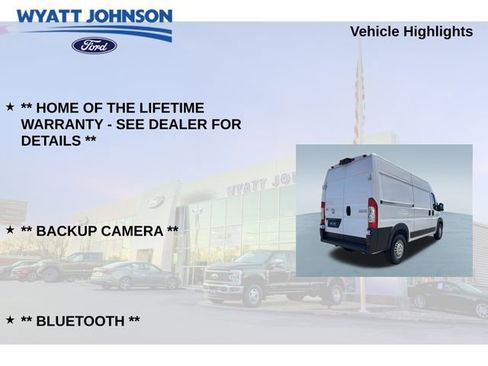 Used 2024 RAM ProMaster 2500 w/ Convenience Group FWD image 5