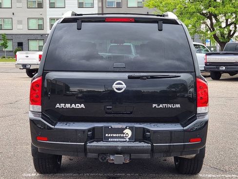 Used 2015 Nissan Armada Platinum w/ 2nd Row Captain Seat Package AWD/4WD image 9
