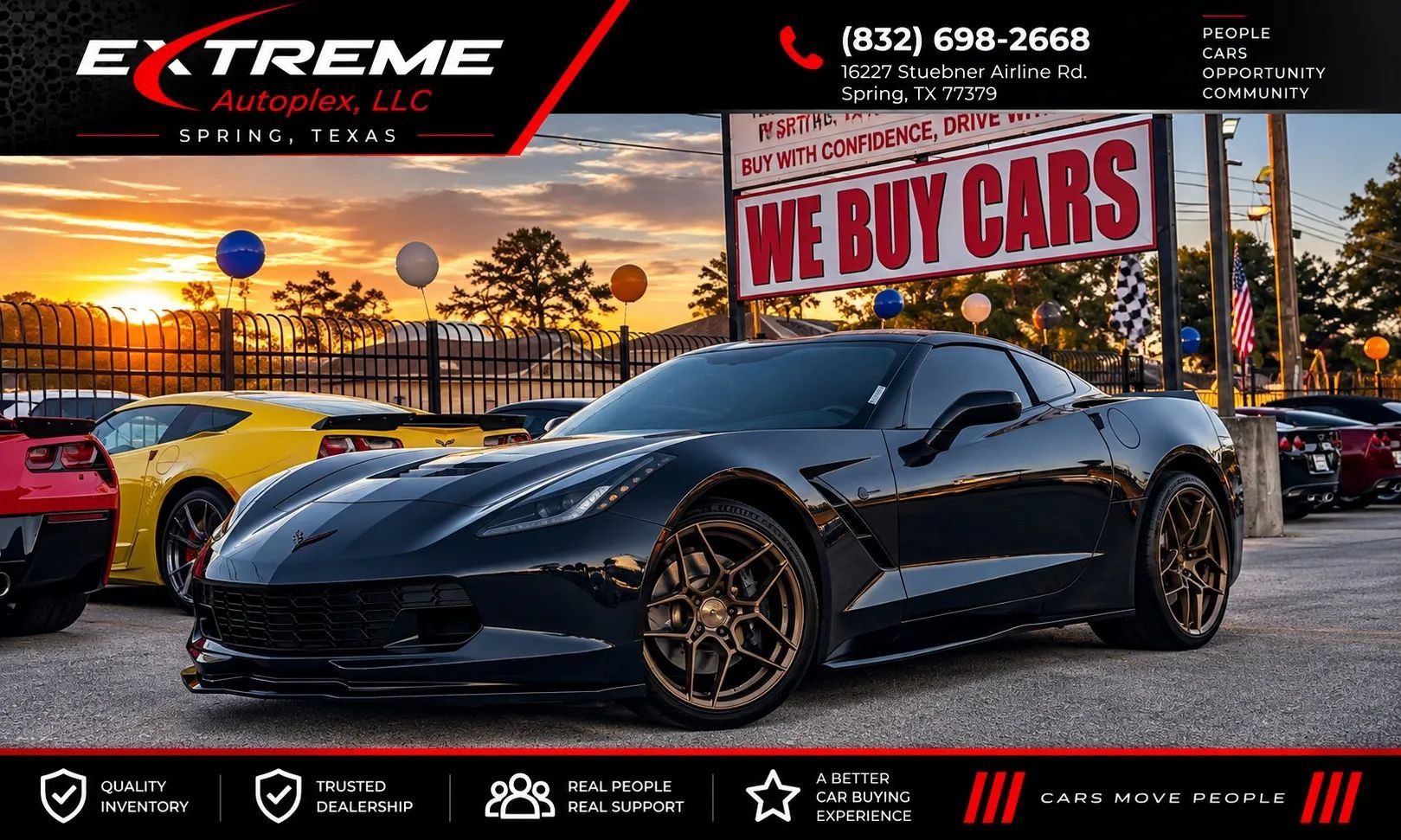 Used 2014 Chevrolet Corvette Stingray Coupe w/ 3LT Preferred Equipment Group RWD image 1