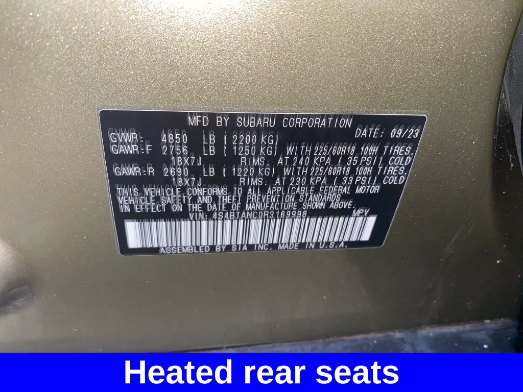 Certified 2024 Subaru Outback Limited AWD/4WD image 30
