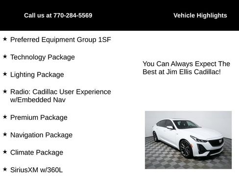 Used 2024 Cadillac CT5 V w/ Premium Package image 5