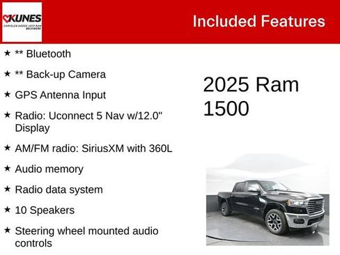 Used 2025 RAM 1500 Laramie AWD/4WD image 3