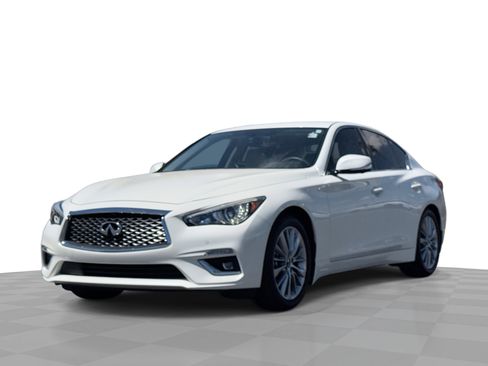 Used 2023 INFINITI Q50 Luxe w/ Cargo Package RWD image 1