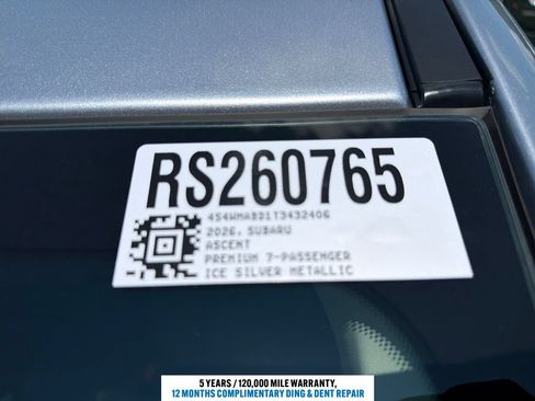 New 2026 Subaru Ascent Premium AWD/4WD image 11