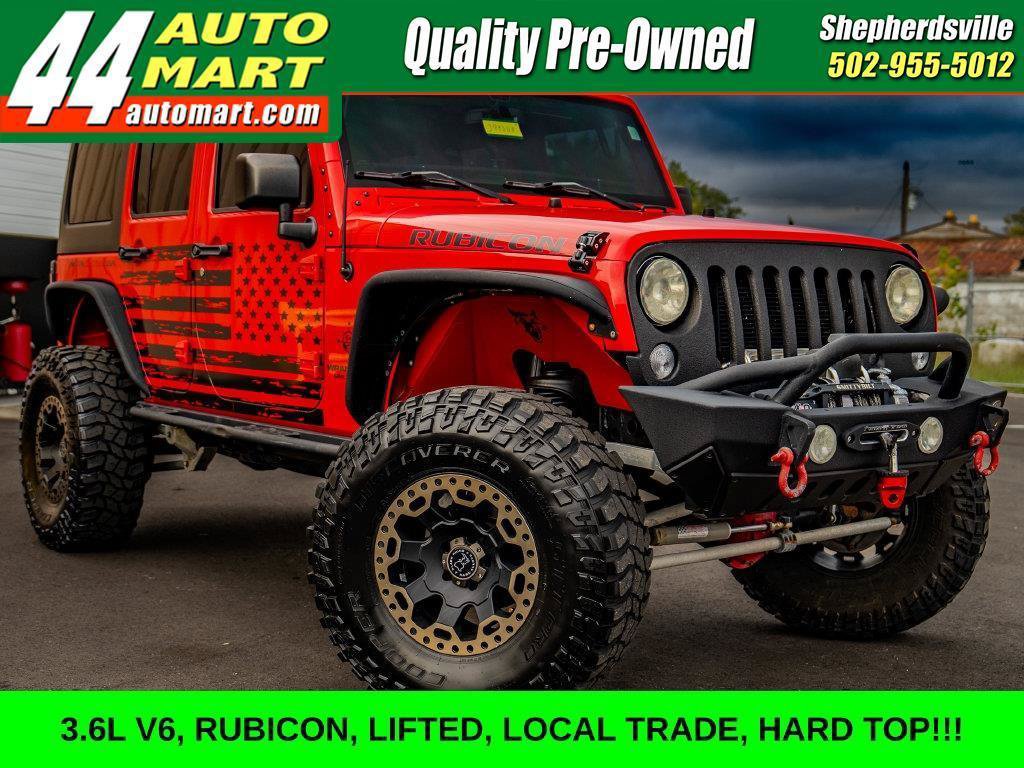 Used 2016 Jeep Wrangler Unlimited Rubicon w/ Connectivity Group AWD/4WD image 1