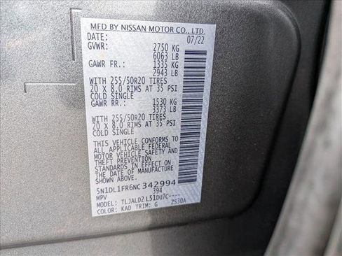 Used 2022 INFINITI QX60 Luxe w/ Cargo Package image 25