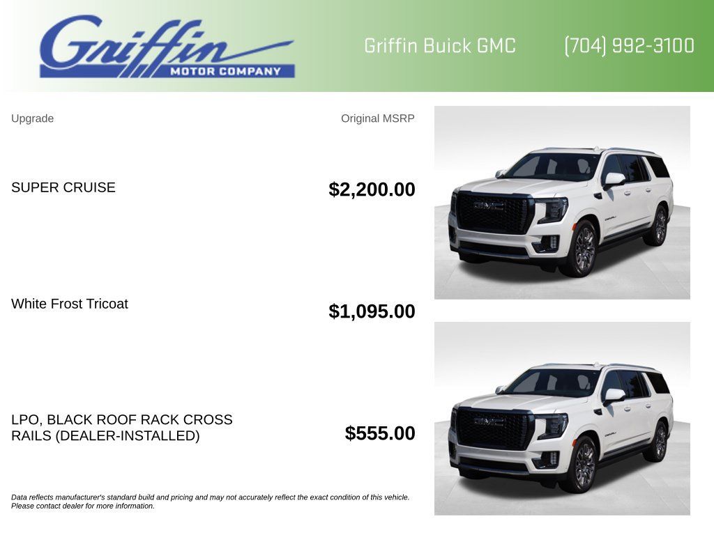 Certified 2023 GMC Yukon XL Denali Ultimate AWD/4WD image 6