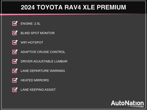 Used 2024 Toyota RAV4 XLE Premium FWD image 3
