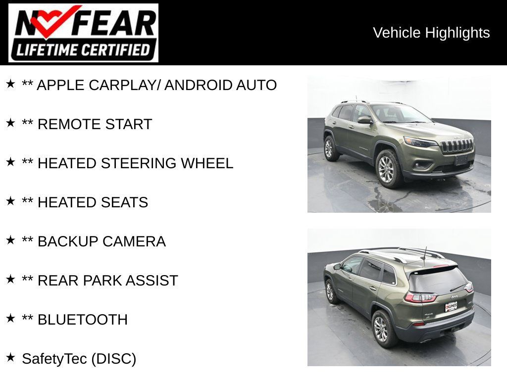 Used 2019 Jeep Cherokee Latitude Plus w/ Comfort/Convenience Group AWD/4WD image 2