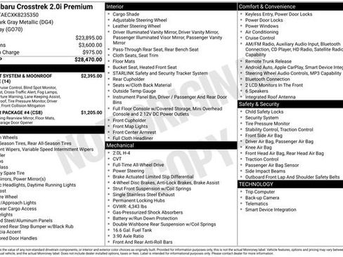 Used 2019 Subaru Crosstrek 2.0i Premium image 37