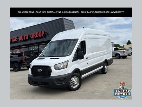 Used 2023 Ford Transit 250 148 High Roof Extended AWD image 1