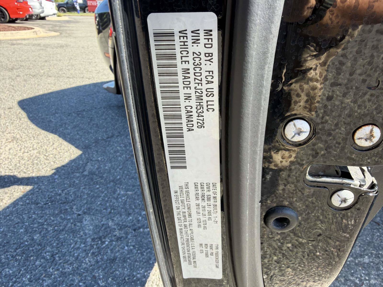 Used 2021 Dodge Challenger R/T Scat Pack RWD image 38