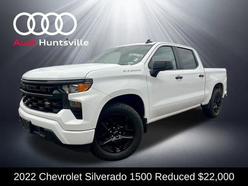 Used 2022 Chevrolet Silverado 1500 Custom image 1