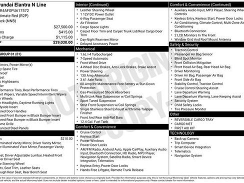 Used 2023 Hyundai Elantra N Line image 7