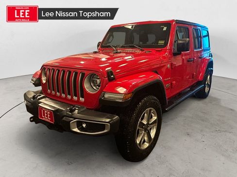 Used 2020 Jeep Wrangler Unlimited Sahara image 1