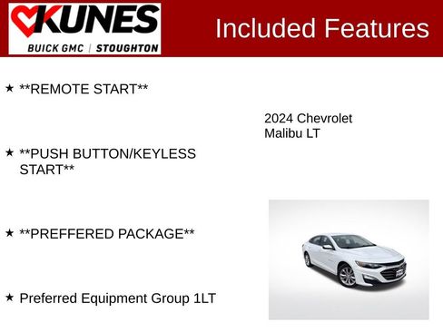 Used 2024 Chevrolet Malibu LT FWD image 2
