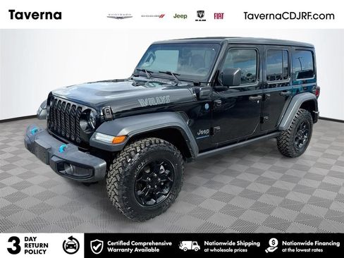 Used 2023 Jeep Wrangler Unlimited w/ Sun & Screen Package AWD/4WD image 1