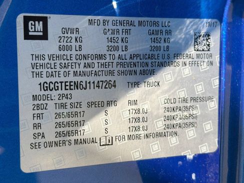 Used 2018 Chevrolet Colorado ZR2 AWD/4WD image 28