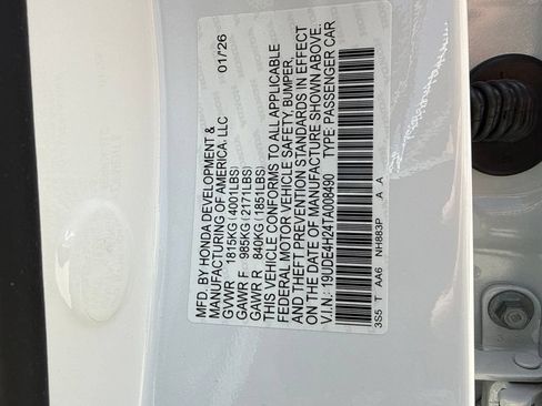 Certified 2026 Acura Integra FWD image 27