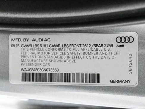 Used 2016 Audi A6 2.0T Premium Plus w/ Premium Plus Package image 25