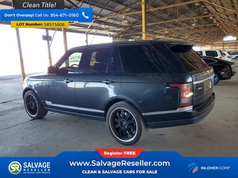 Used 2013 Land Rover Range Rover Supercharged AWD/4WD image 3