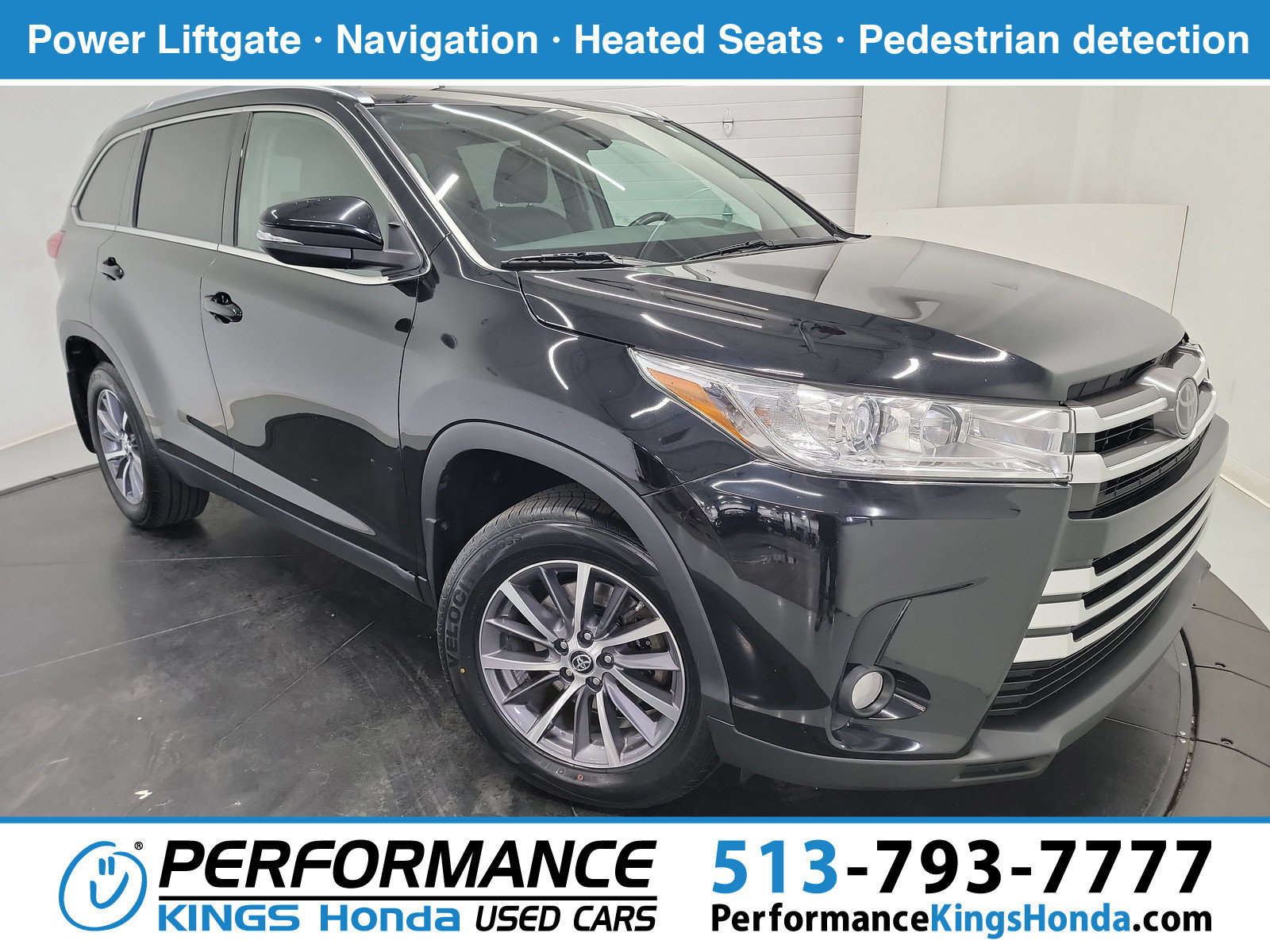 Used 2019 Toyota Highlander XLE w/ Carpet Mat Package (TMS) AWD/4WD 360° Tour