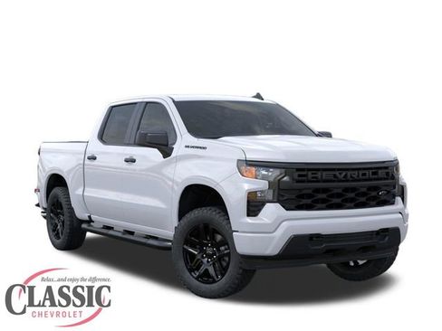 New 2026 Chevrolet Silverado 1500 Custom w/ Turbomax Blackout Package RWD image 8