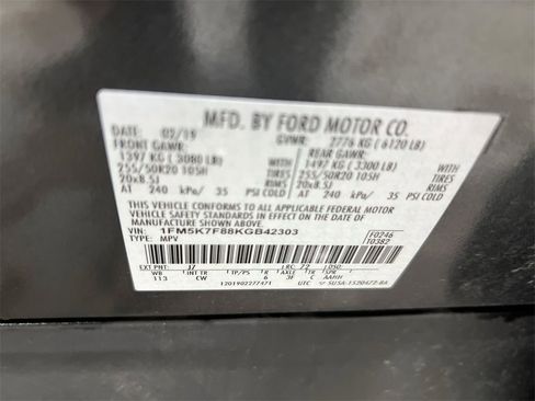 Used 2019 Ford Explorer Limited w/ Class III Trailer Tow Package image 29