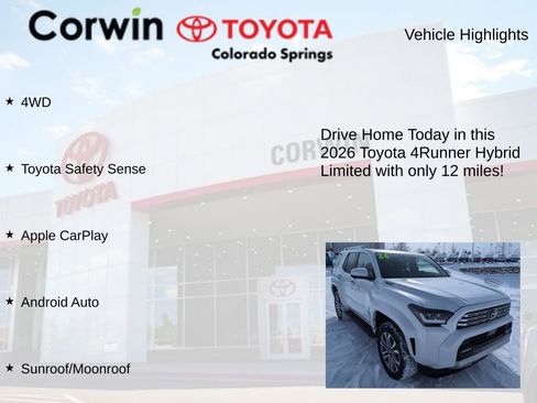 Used 2026 Toyota 4Runner Limited image 7