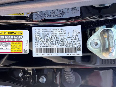 Used 2025 Honda Civic Sport Touring image 33