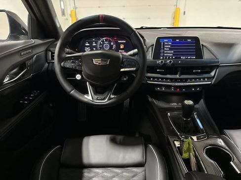 Used 2024 Cadillac CT4 V Blackwing w/ LPO, Red Accent Package RWD image 11