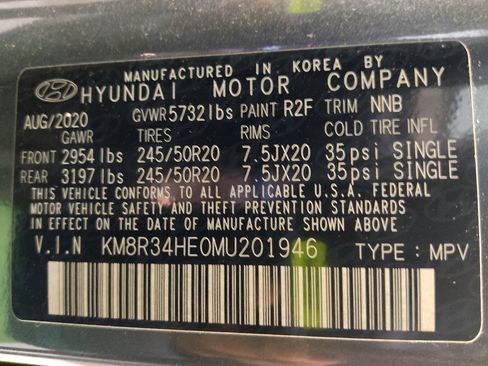 Used 2021 Hyundai Palisade SEL w/ Convenience Package image 33