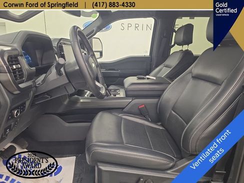 Certified 2025 Ford F150 Lariat w/ Equipment Group 501A Mid AWD/4WD image 22