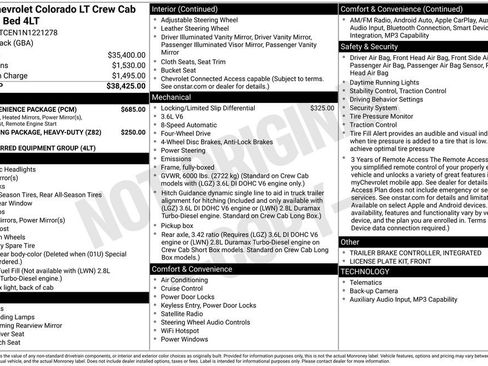 Used 2022 Chevrolet Colorado LT w/ LT Convenience Package AWD/4WD image 2