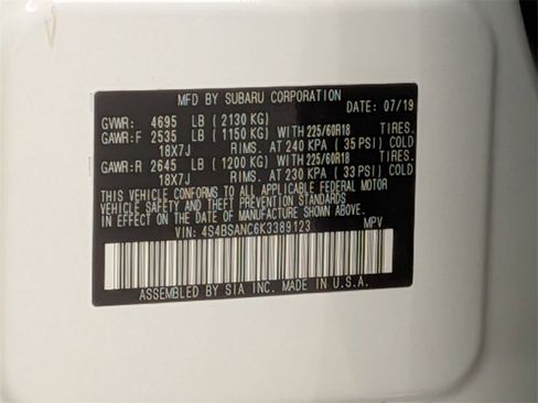 Used 2019 Subaru Outback 2.5i Limited w/ Popular Package #2 image 34