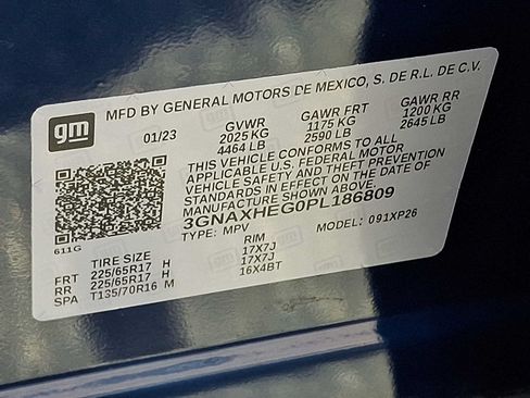 Used 2023 Chevrolet Equinox LS w/ LPO, Floor Liner Package FWD image 27