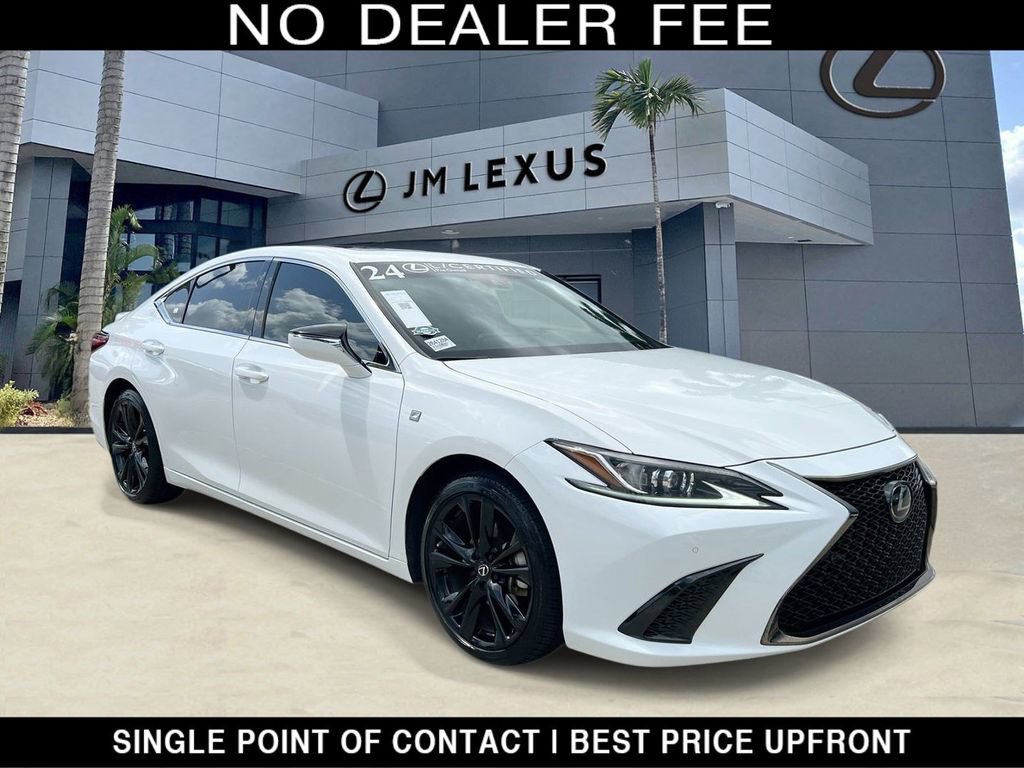 Certified 2024 Lexus ES 350 F Sport w/ Accessory Package (Z2) FWD image 1