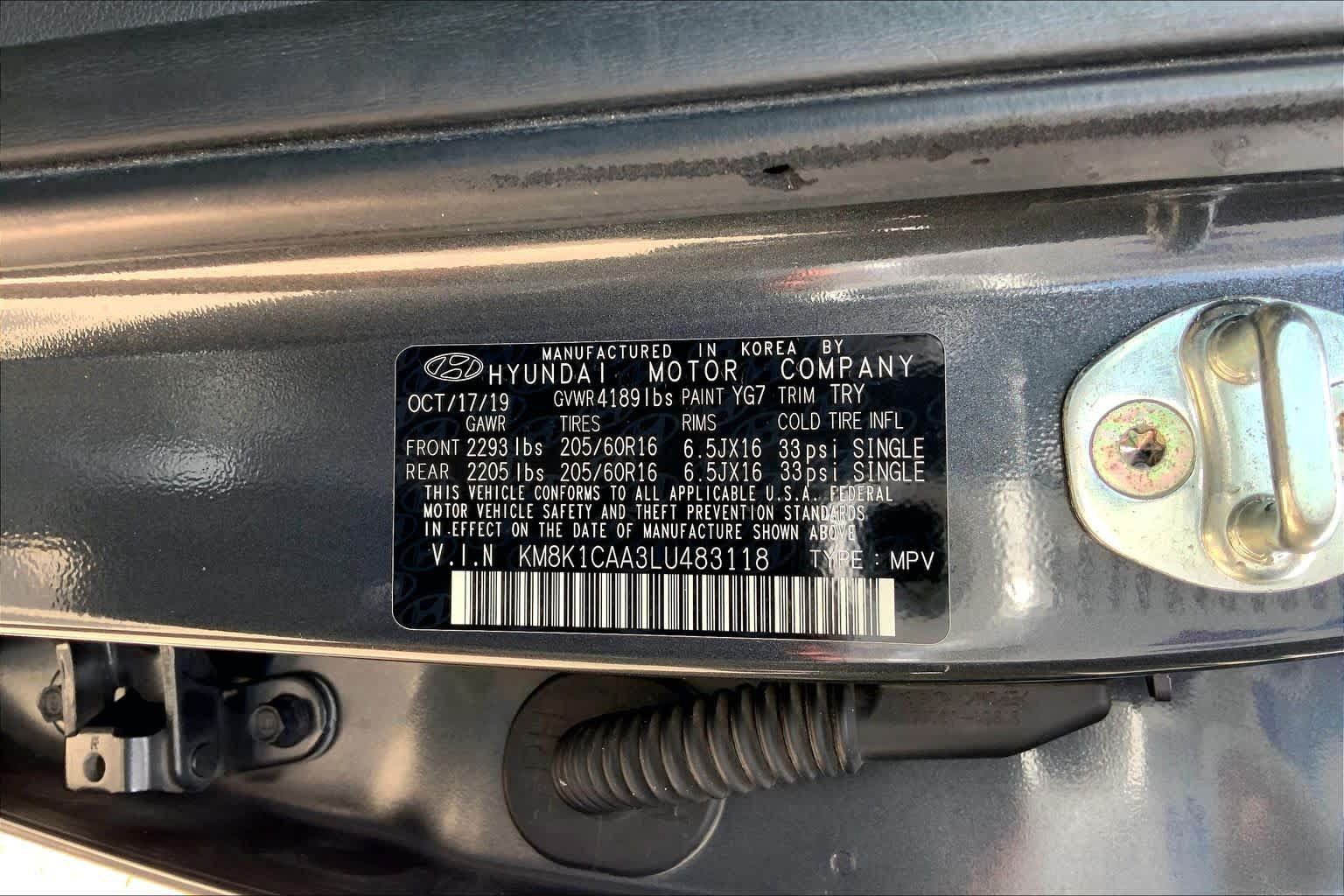 Used 2020 Hyundai Kona SE AWD/4WD image 32