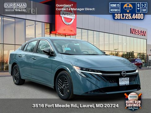 New 2026 Nissan Sentra SV w/ Floor Mat Package image 1