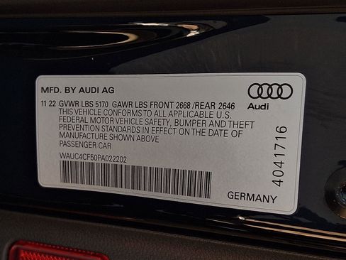 Used 2023 Audi S5 Premium Plus w/ Premium Plus Package AWD/4WD image 28