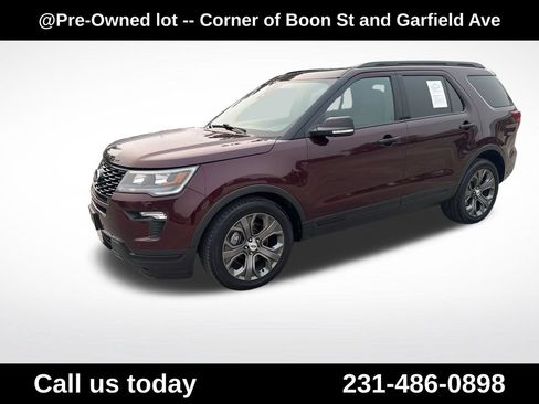 Used 2018 Ford Explorer Sport w/ Equipment Group 401A AWD/4WD image 1