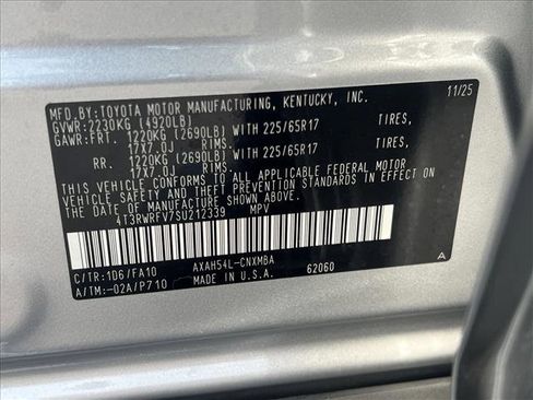 New 2025 Toyota RAV4 XLE image 20