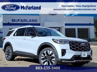 New 2026 Ford Explorer Platinum w/ LUX Leather Package