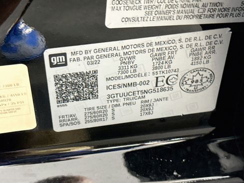 Used 2022 GMC Sierra 1500 Elevation w/ Max Trailering Package AWD/4WD image 40