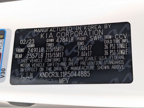 Certified 2023 Kia Niro Wind w/ Wind Preserve Package FWD image 31