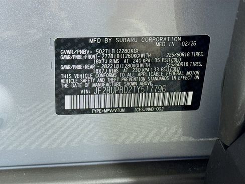 New 2026 Subaru Outback Premium AWD/4WD image 33
