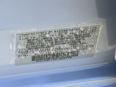 Certified 2025 Nissan Versa SV w/ Trunk Package image 33