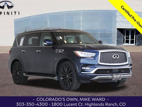 Certified 2019 INFINITI QX80 Limited w/ All-Season Package image 8
