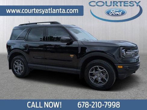 Certified 2023 Ford Bronco Sport Badlands w/ Premium Package AWD/4WD image 1