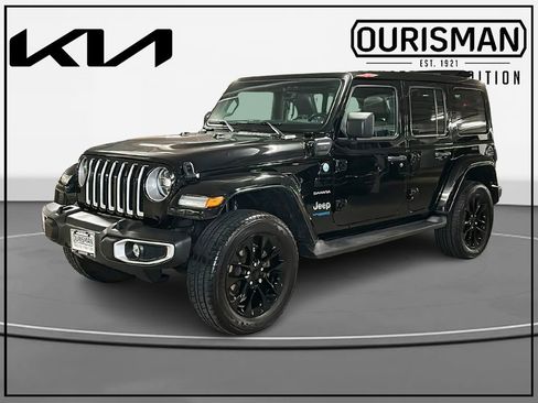Used 2021 Jeep Wrangler Unlimited Sahara w/ Cold Weather Group image 2